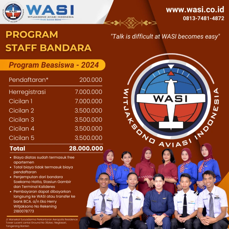 BEASISWA STAFF BANDARA WASI