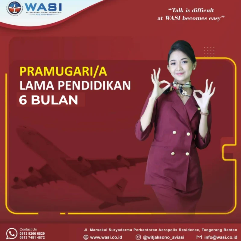 LAMA PENDIDIKAN PRAMUGARI WASI